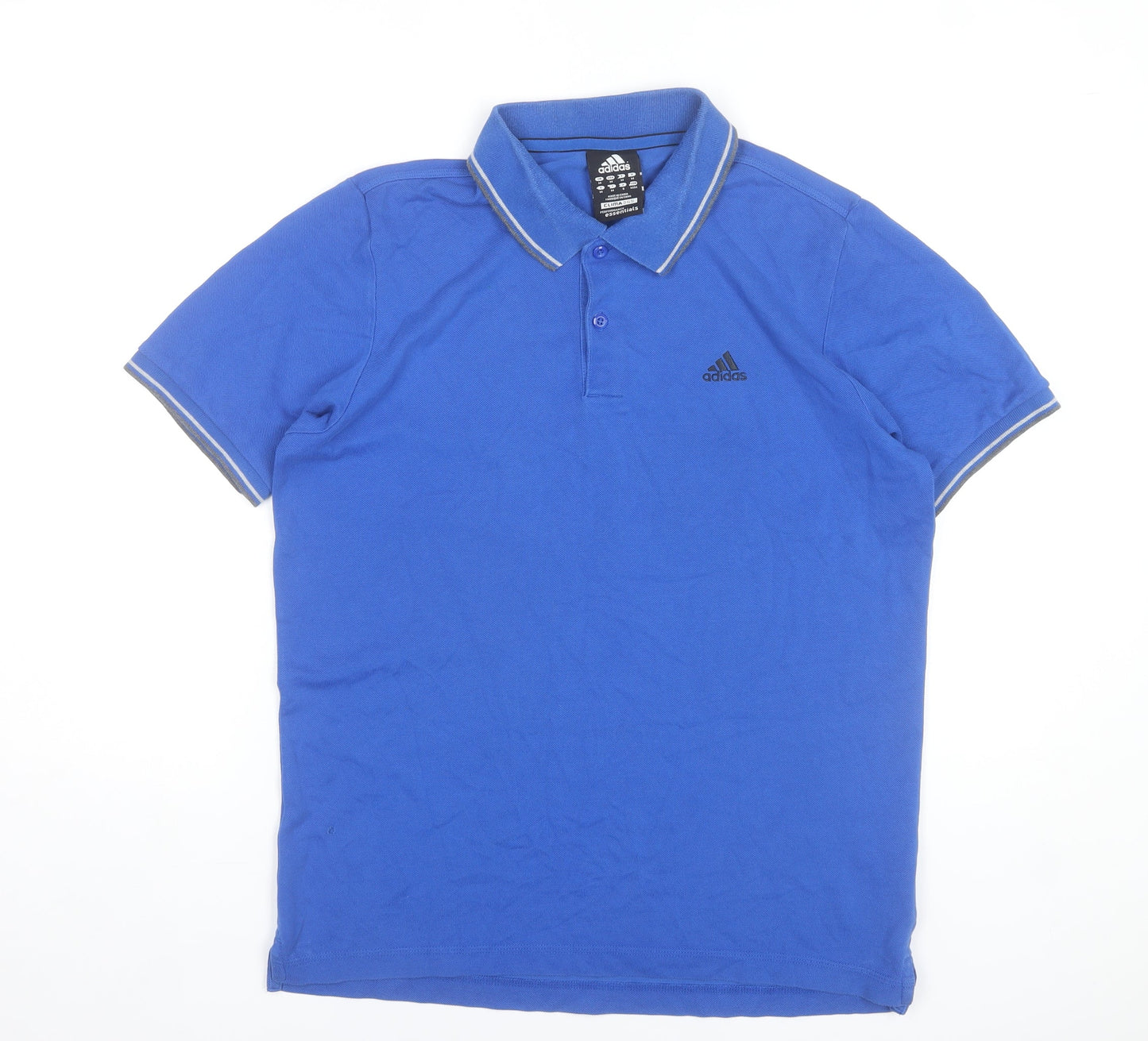 Adidas Men’s Blue Polo Shirt M Clima365 Sports Golf Casual