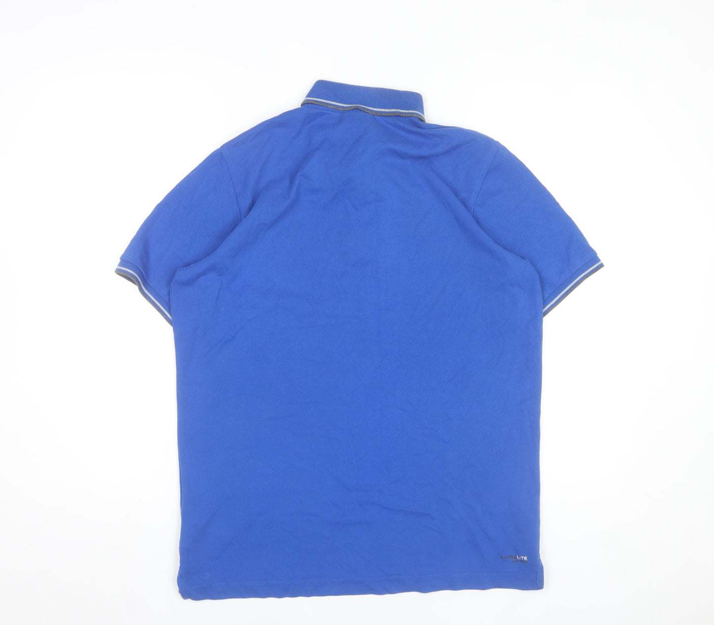 Adidas Men’s Blue Polo Shirt M Clima365 Sports Golf Casual