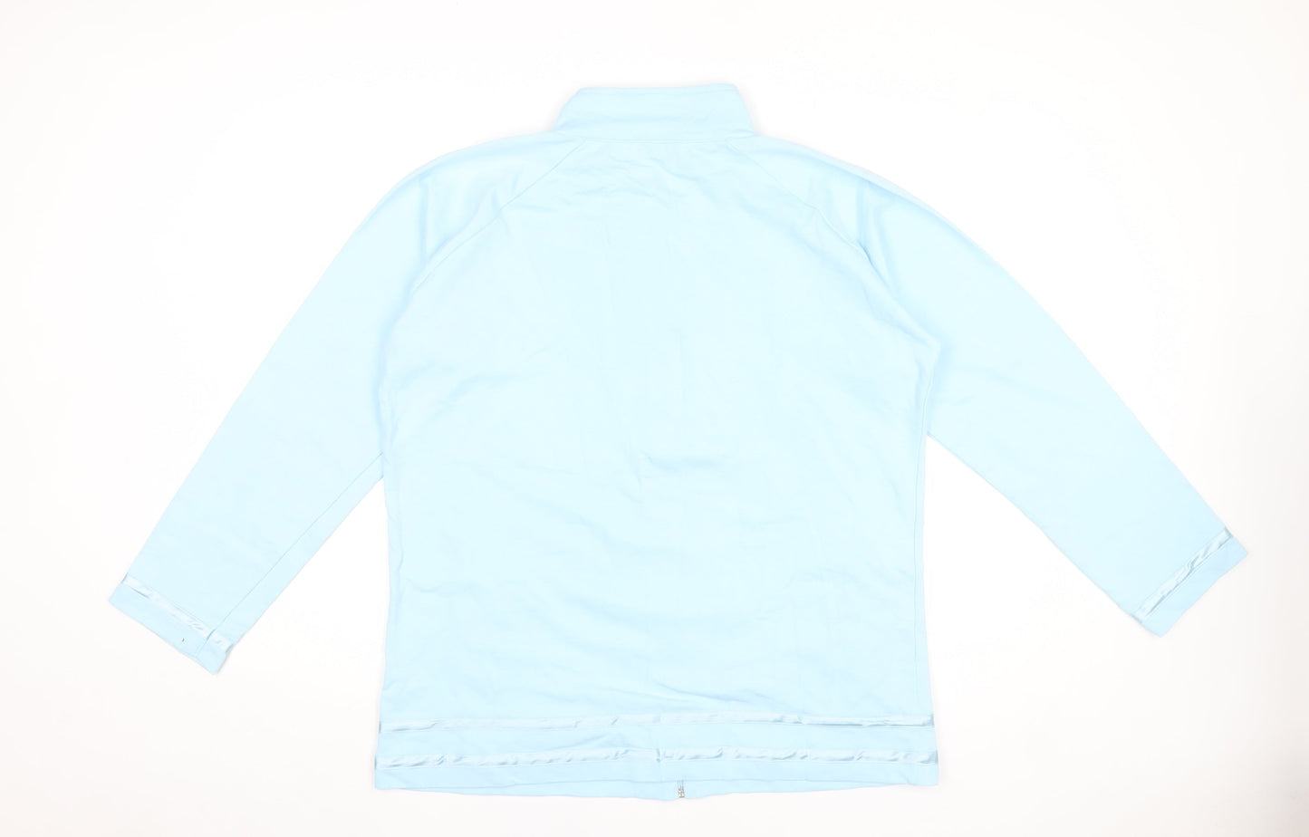 South Lodge Women’s Blue Full Zip Sweatshirt XL Cotton Blend