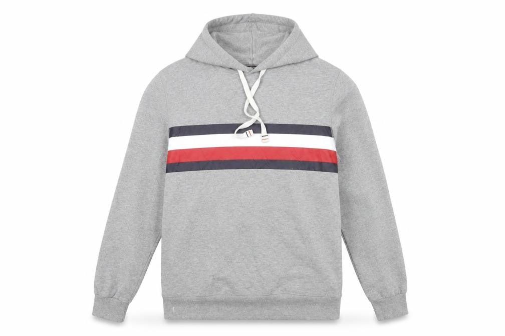 Mens UK Size M Tommy Hilfiger Grey Pullover Hoodie