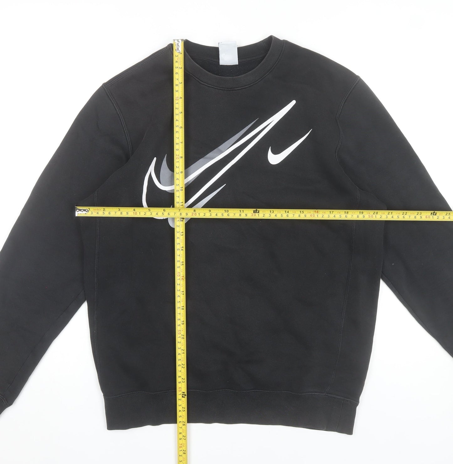 Mens UK Size S Nike Black Pullover Sweatshirt