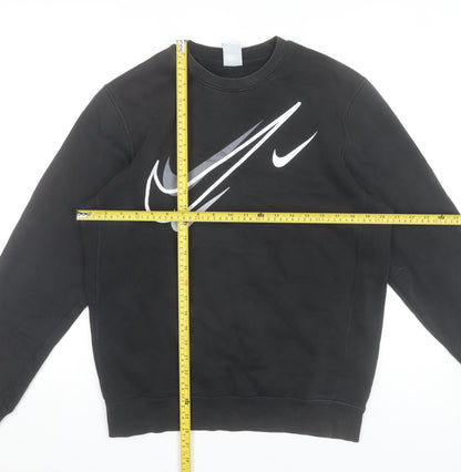 Mens UK Size S Nike Black Pullover Sweatshirt
