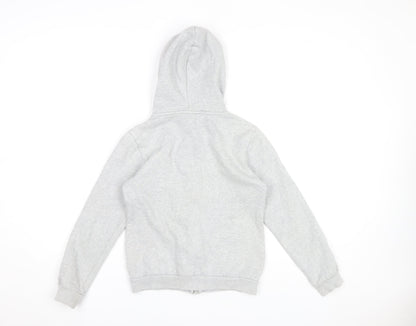 Boys UK Size 11-12 Years PUMA Grey Full Zip Hoodie