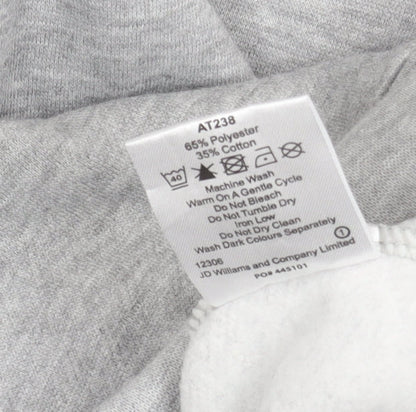 Southbay Unisex Adults Grey Full Zip Hoodie Jacket L
