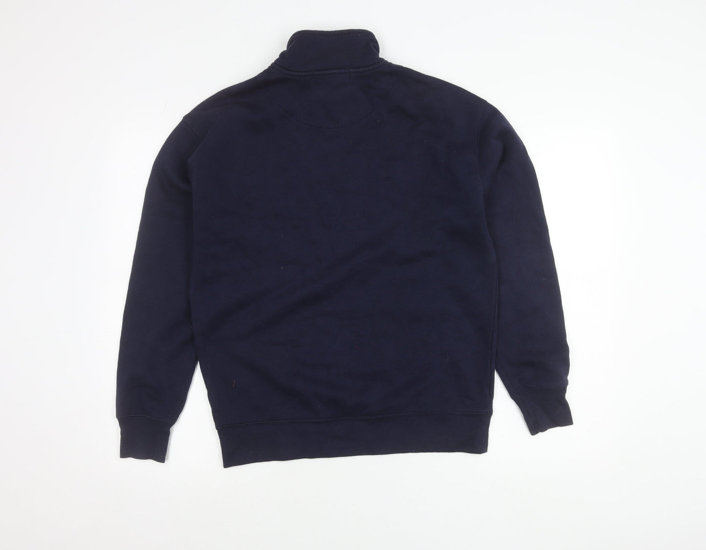 Primark Women’s Navy XS Sweatshirt 1/4 Zip New York Graphic