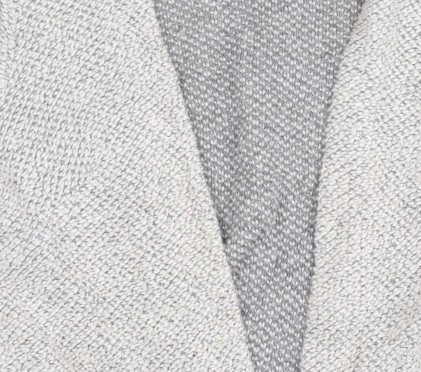 H&M Women’s Grey Knit Open Cardigan XS 3/4 Sleeve Casual Classic