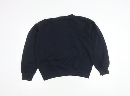 New York Popular Womens Black Small Pullover Sweatshirt Atlanta Logo