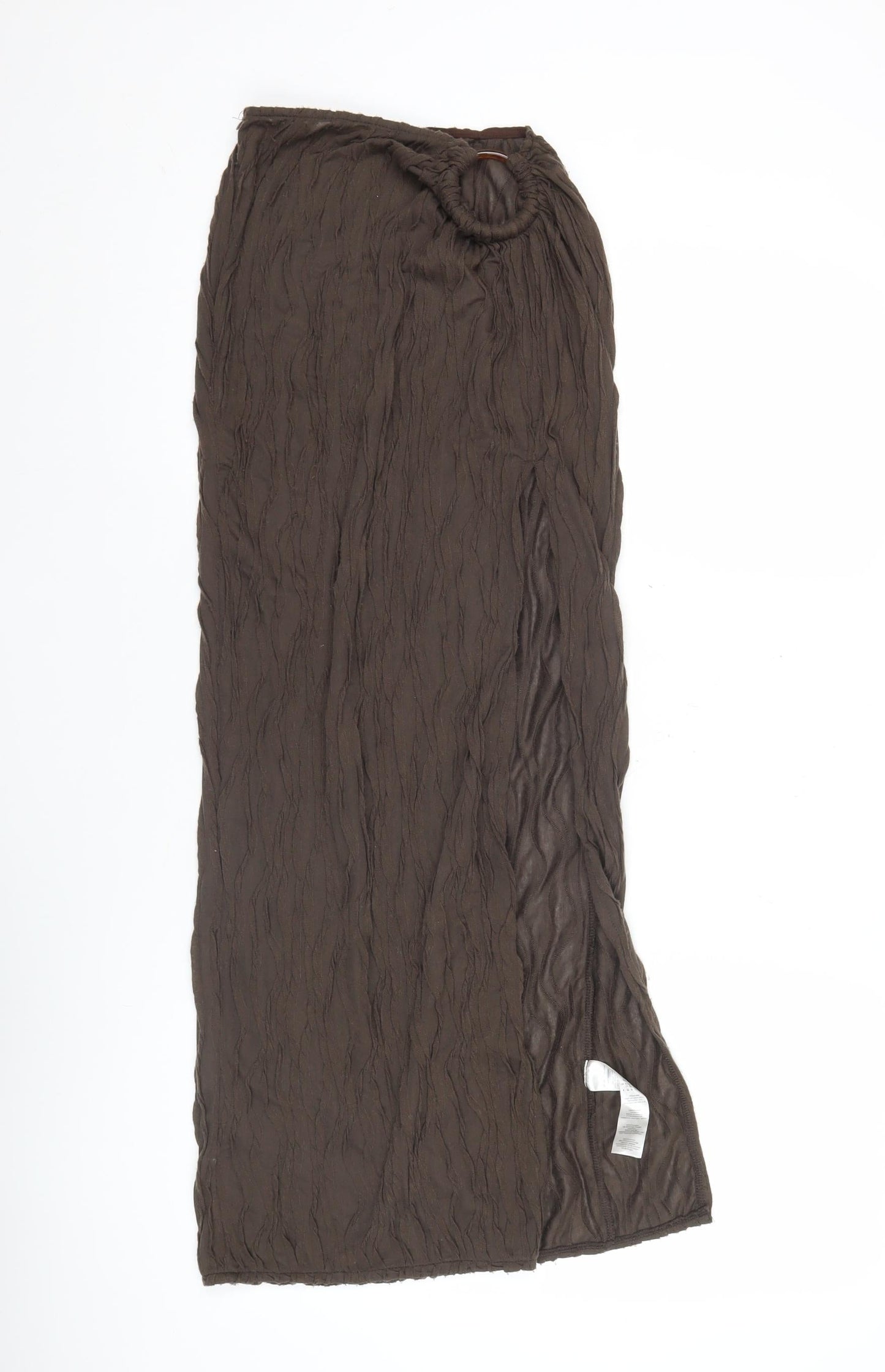 PrettyLittleThing Women’s Brown Long Pencil Skirt Size 4