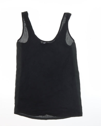 Rock & Republic Womens Black XS Sleeveless Skull Studded Tank Top
