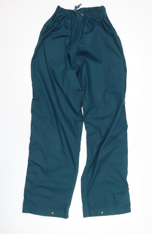 Regatta Mens Green L 38in Waist 32in Leg Rain Trousers
