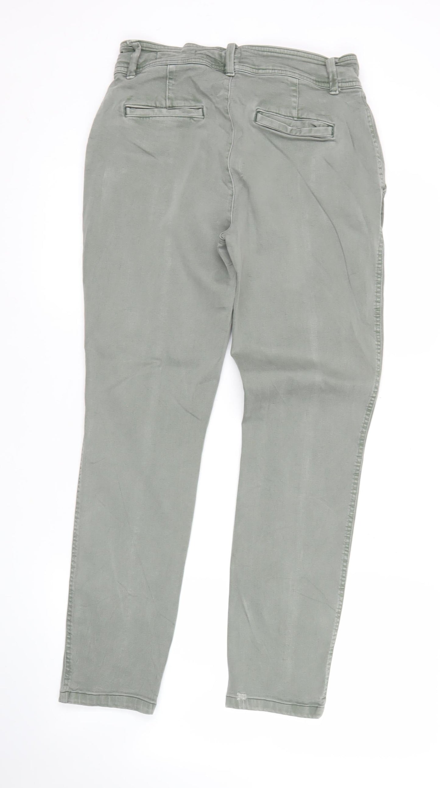 GAP Womens Green High Rise Skinny Jeans Size 4 Slim Fit