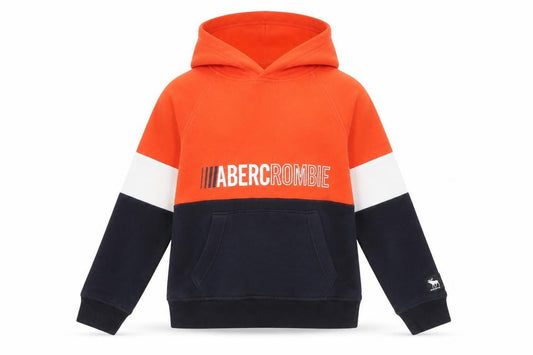 Boys UK Size 9 Years abercrombie kids Multicoloured Pullover Hoodie