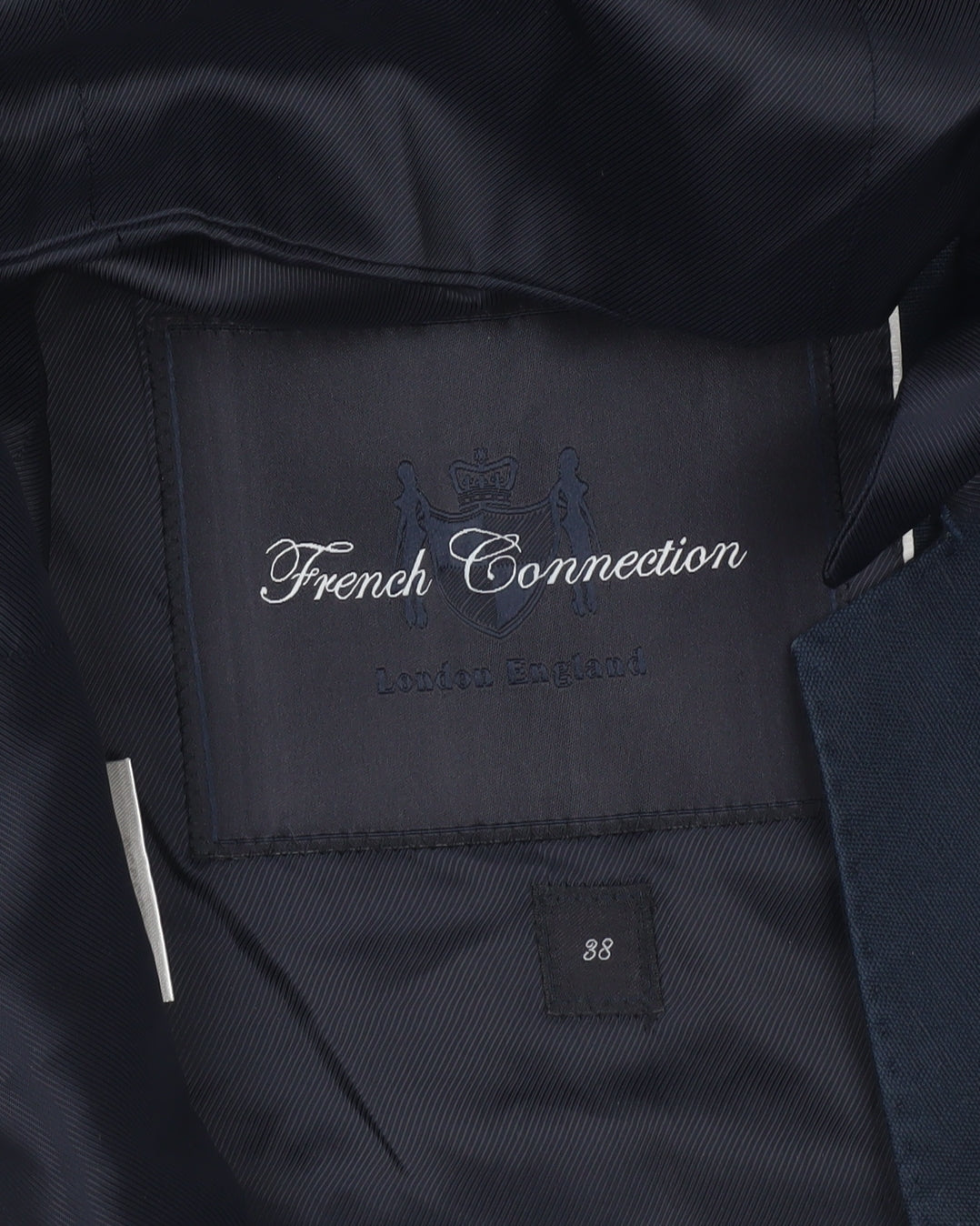 French Connection Men's Blue 38 Waistcoat Regular Fit Formal