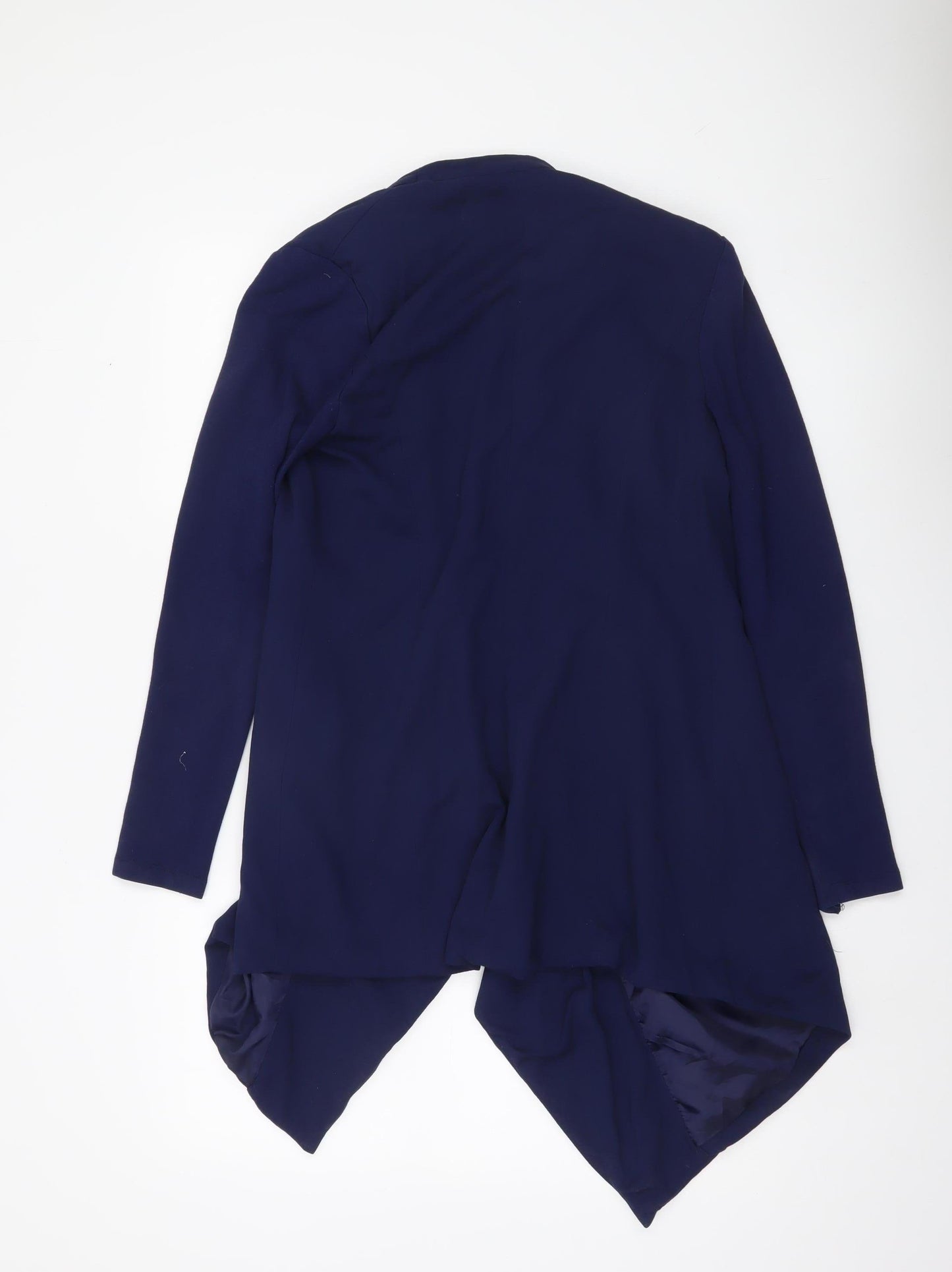 TU Women’s Blue Open Front Jacket Size 10 Workwear Casual