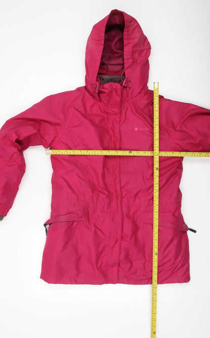 Womens UK Size 12 Peter Storm Pink Parka Coat