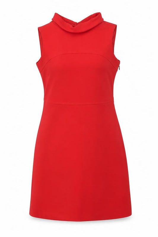 F&F Women’s Red Size 12 Sleeveless Short Sheath Dress