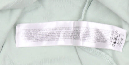 Primark Women’s Green Cotton Short Sleeve Crew Neck T-Shirt Size S
