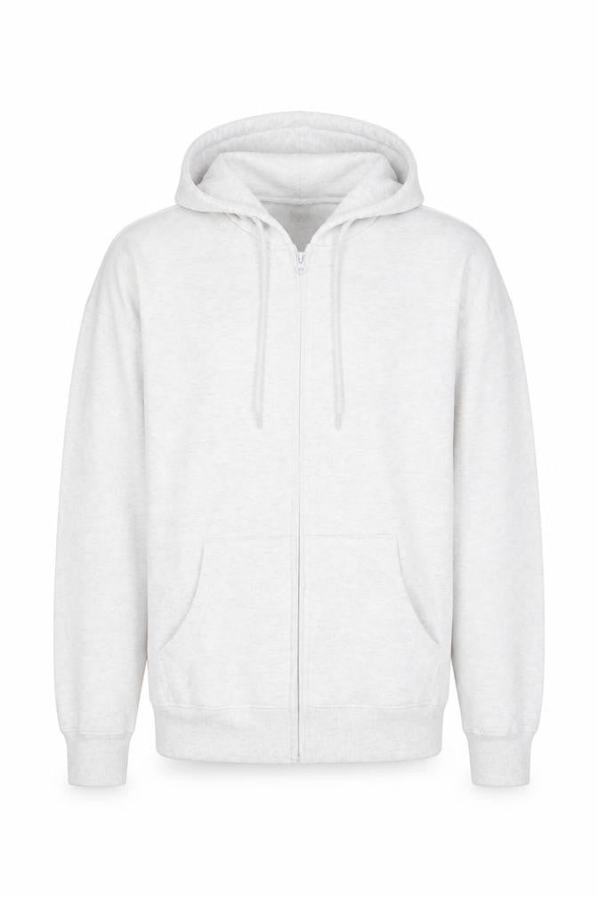 New Look Men’s Grey Full Zip Hoodie Size S Regular Fit