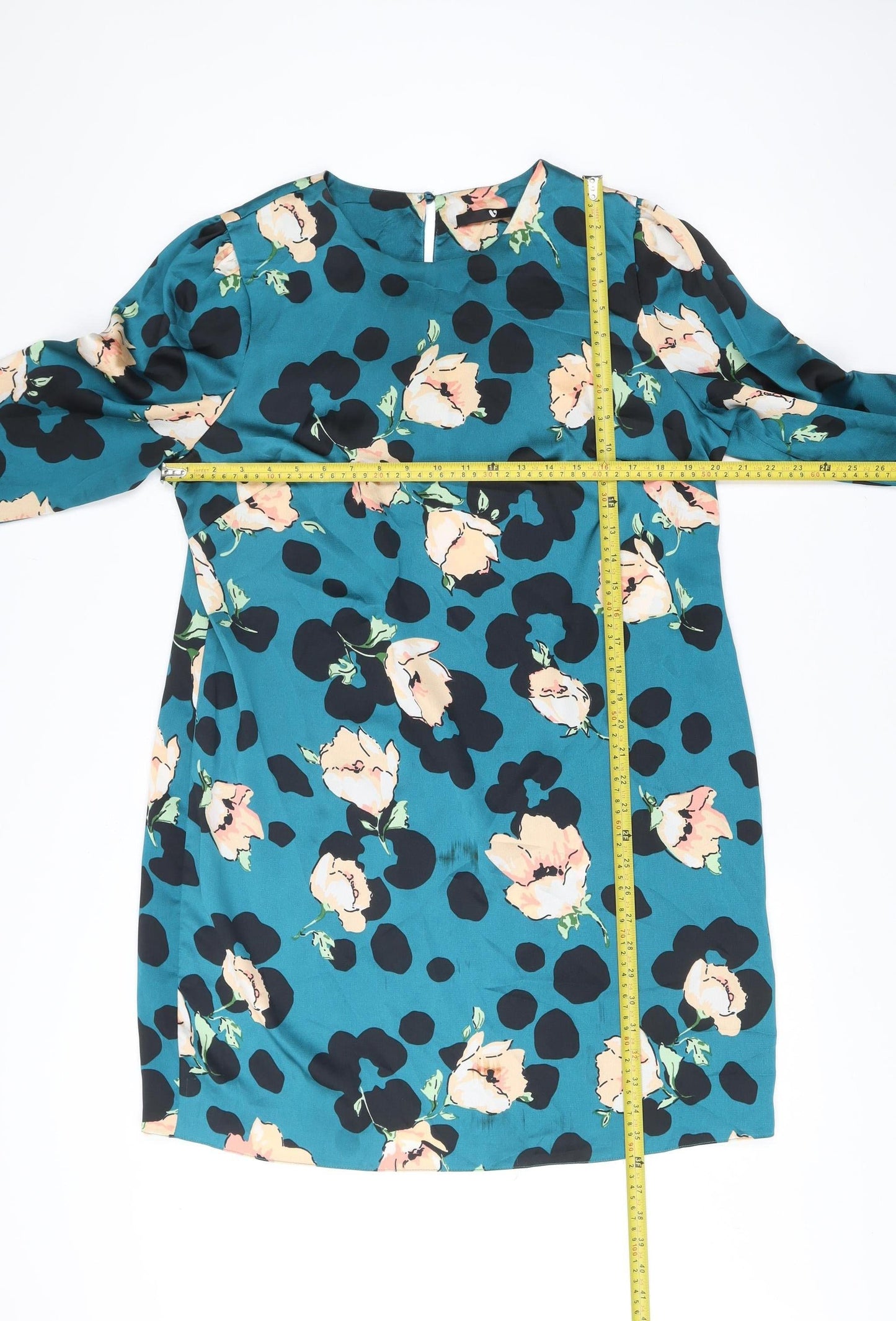 Very Women’s Multicoloured Floral Shift Dress Size 26 Knee Length