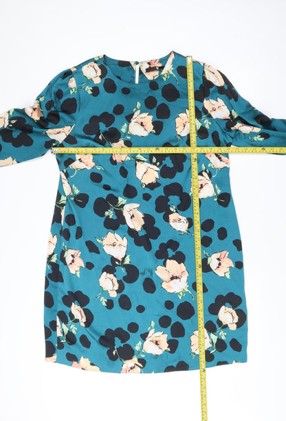 Very Women’s Multicoloured Floral Shift Dress Size 26 Knee Length