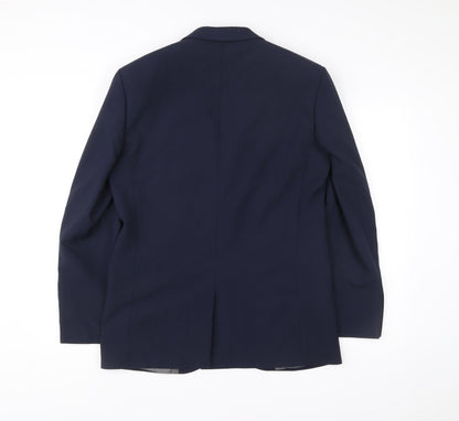 Next Men’s Blue 38R Regular Fit Tailored Blazer Jacket