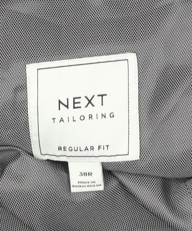 Next Men’s Blue 38R Regular Fit Tailored Blazer Jacket