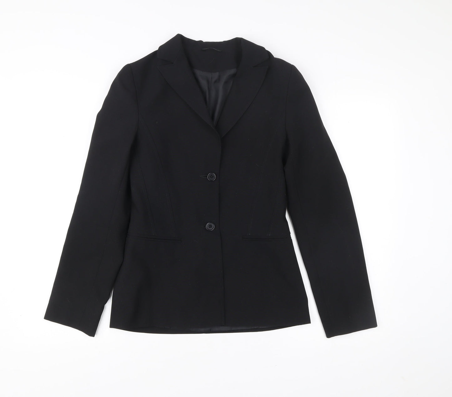 BAY Womens Black Blazer Jacket Size 8 Tailored Workwear