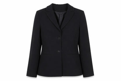 Bay Womens Black Blazer Jacket Size 8 Tailored Workwear