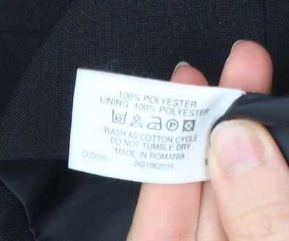 BAY Womens Black Blazer Jacket Size 8 Tailored Workwear