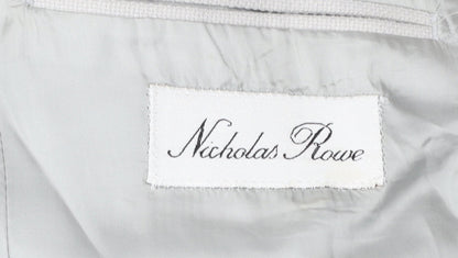 Mens UK Size 40 Nicholas Rowe Regular Beige Suit Jacket