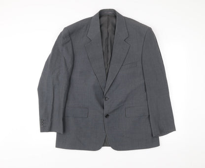 Mens UK Size 40 Greenwoods Regular Grey Suit Jacket