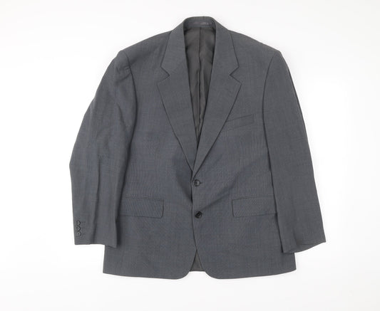 Mens UK Size 40 Greenwoods Regular Grey Suit Jacket