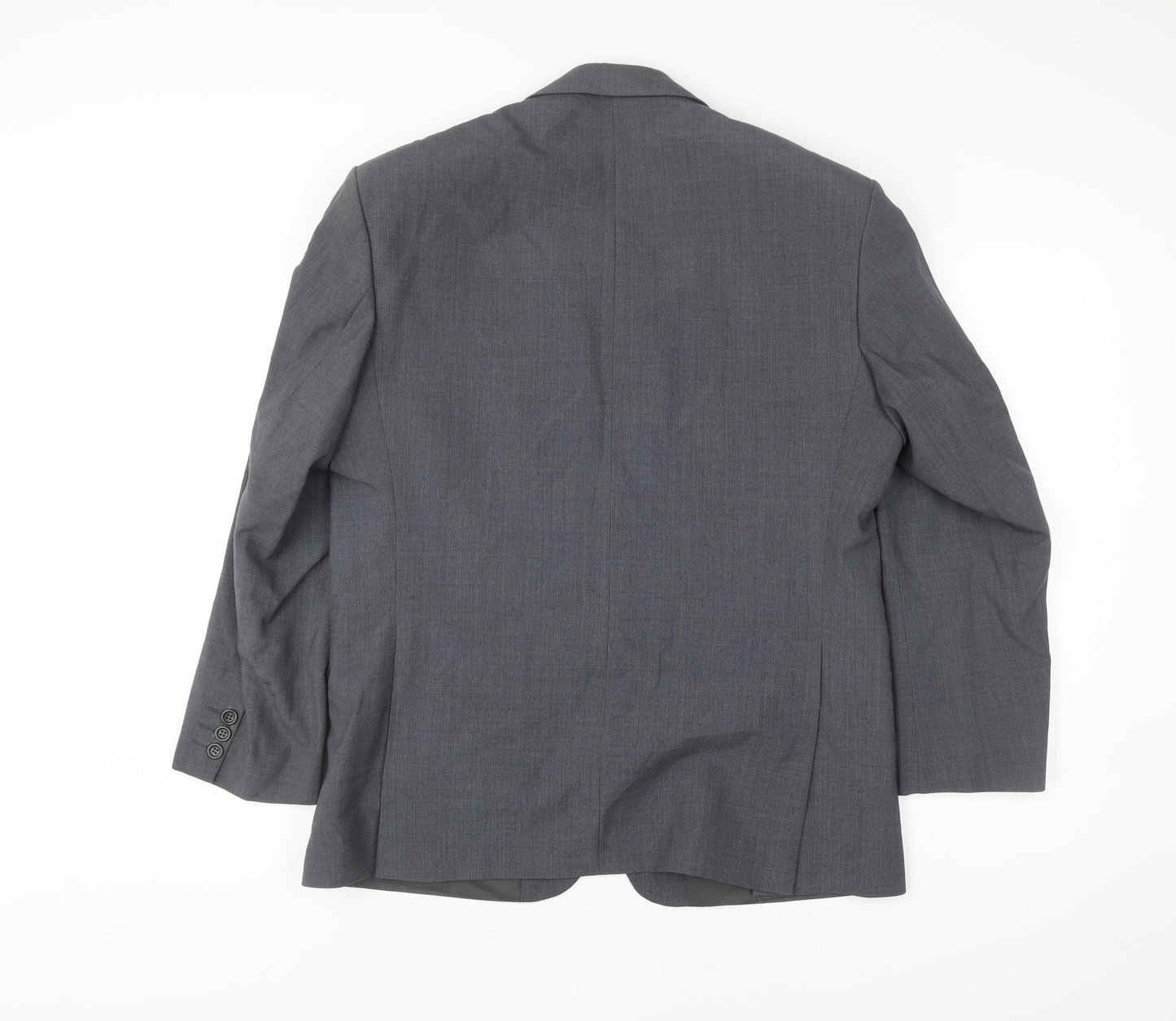 Mens UK Size 40 Greenwoods Regular Grey Suit Jacket
