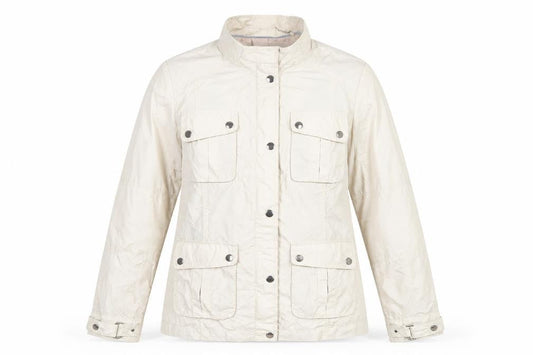 Marks and Spencer Women’s Beige Jacket Size 12 Military Style