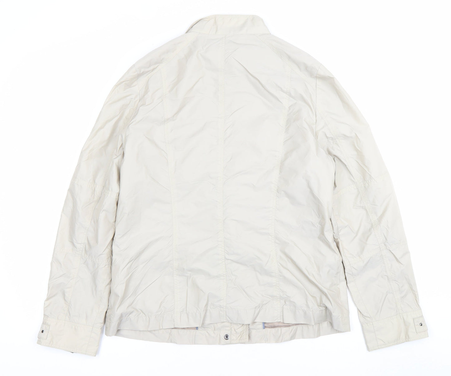Marks and Spencer Women’s Beige Jacket Size 12 Military Style