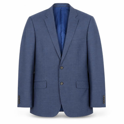 Marks and Spencer Men’s Blue Wool Blend Suit Jacket 40in Chest M