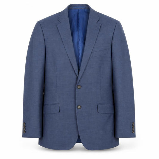 Marks and Spencer Men’s Blue Wool Blend Suit Jacket 40in Chest M
