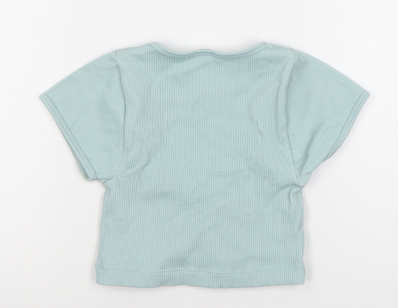 Gilly Hicks Women’s Blue XS Cropped Slim Fit Activewear T-Shirt