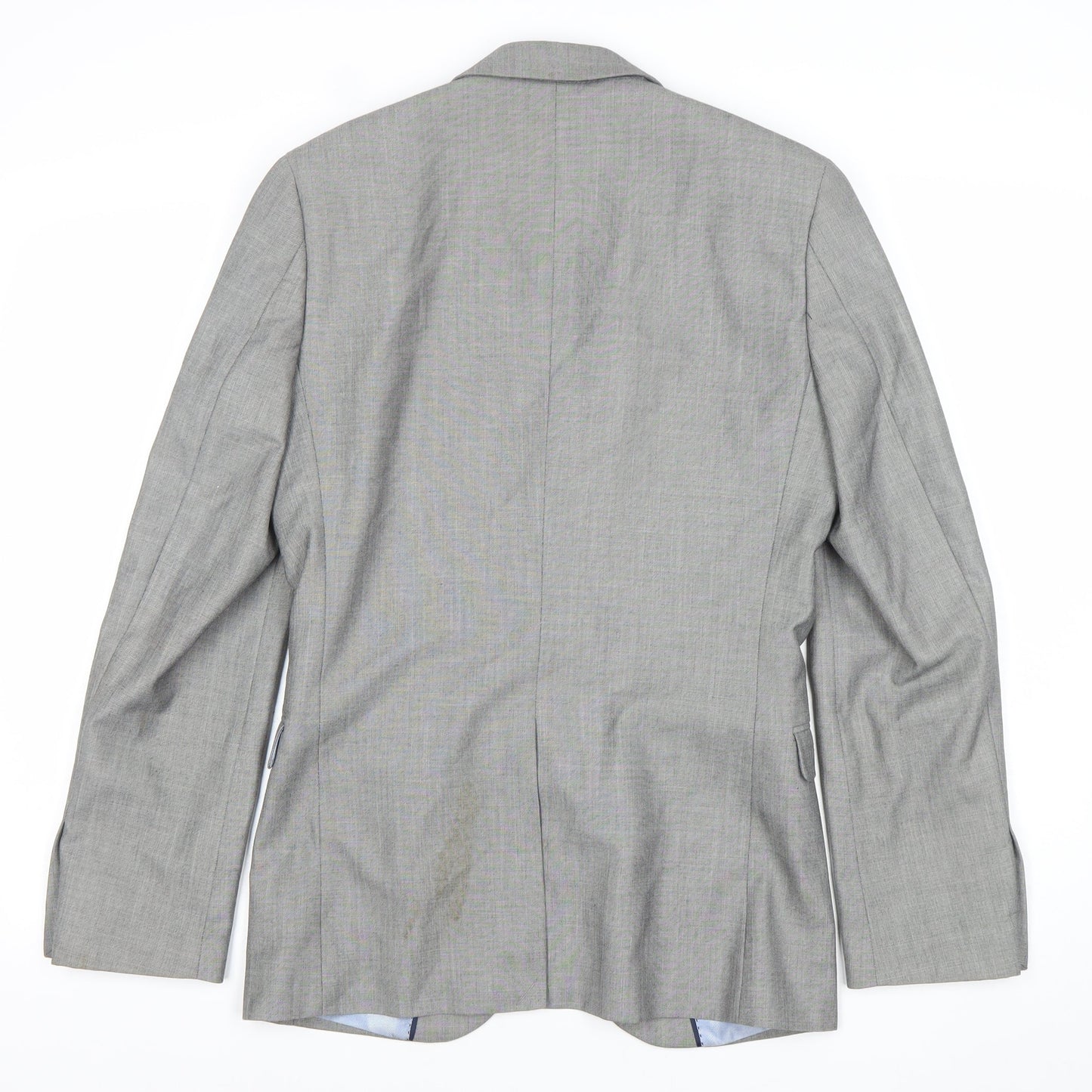 Cedar Wood State Men's Grey 34R Suit Jacket Regular Fit Blazer