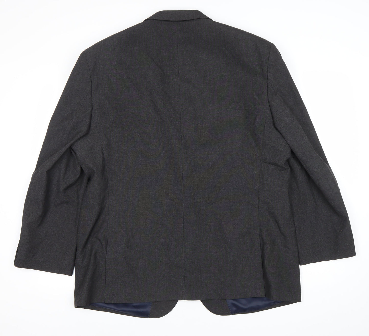 Next Men’s Grey 46in XL Suit Jacket Regular Fit Business Blazer