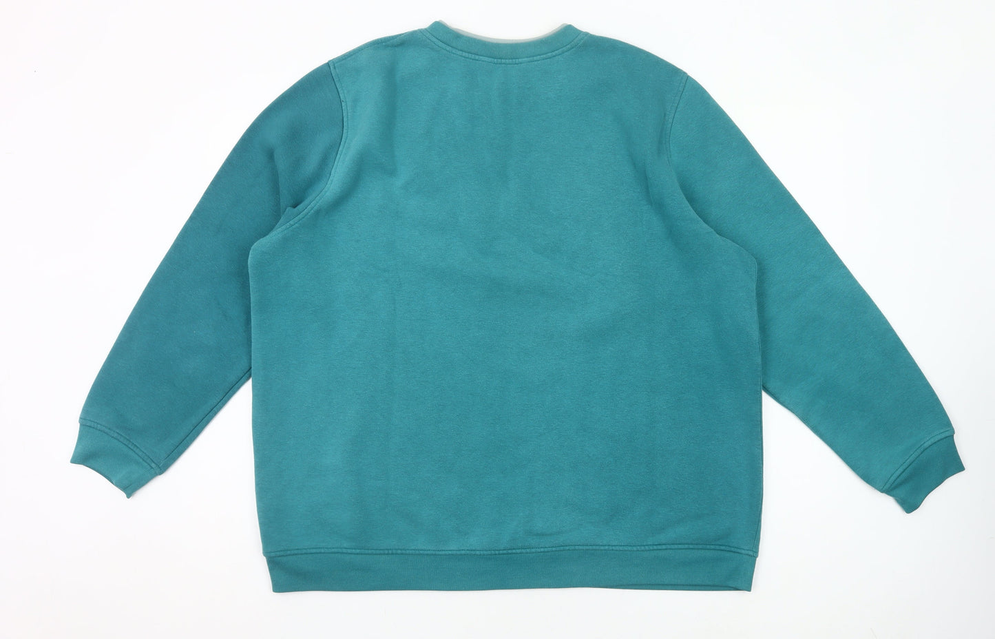 Northern Reflections Womens Teal Butterfly Sweatshirt XXL Cotton Blend