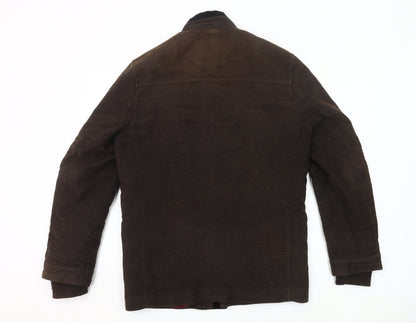 Thomas Nash Mens Brown Jacket S Cotton Blend Casual Workwear