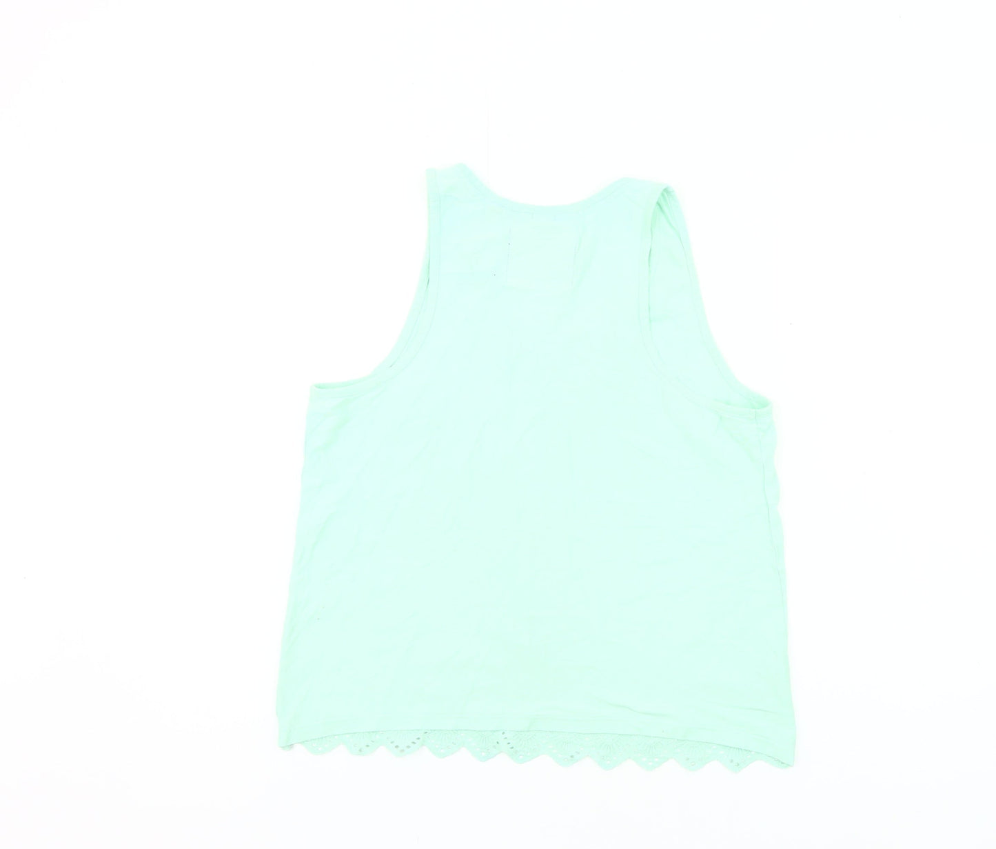 Womens UK Size M Superdry Green Camisole Tank