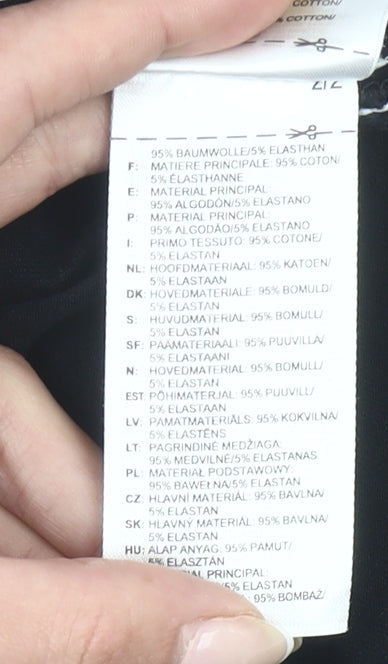 Adidas Women’s Black Size 10 Cropped Tank Top Activewear