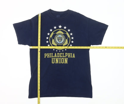 MLS Philadelphia Union Men's Blue Medium Graphic Cotton T-Shirt
