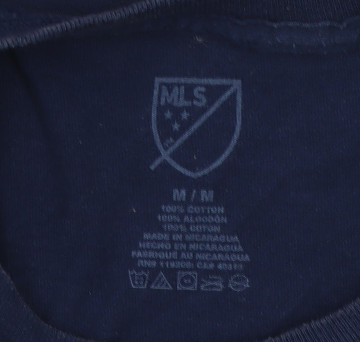 MLS Philadelphia Union Men's Blue Medium Graphic Cotton T-Shirt