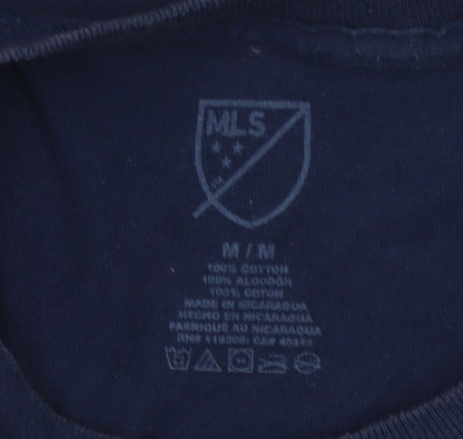 MLS Philadelphia Union Men's Blue Medium Graphic Cotton T-Shirt