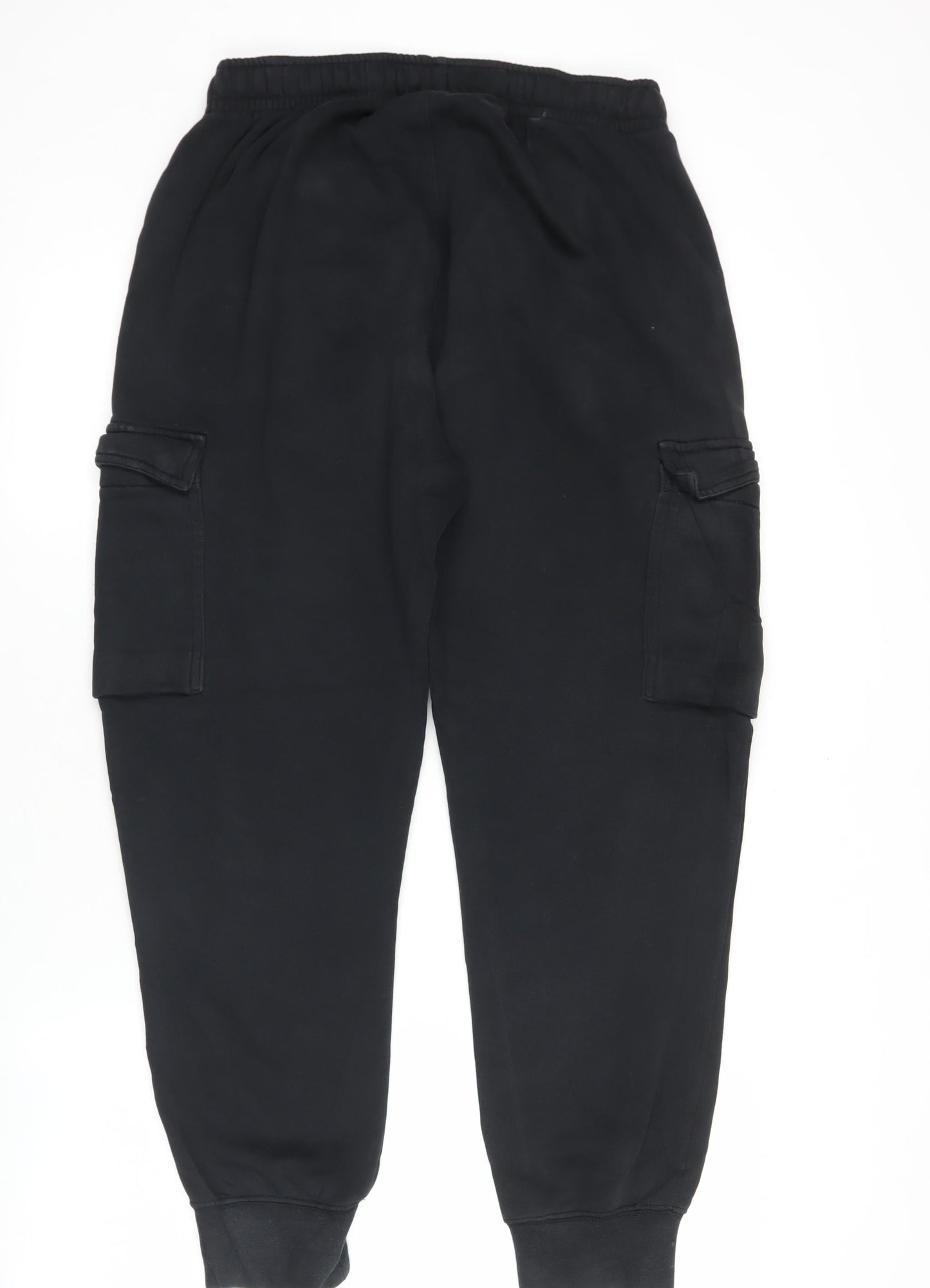 Nike Men’s Black Joggers S Fleece Gym Training Tapered Trousers