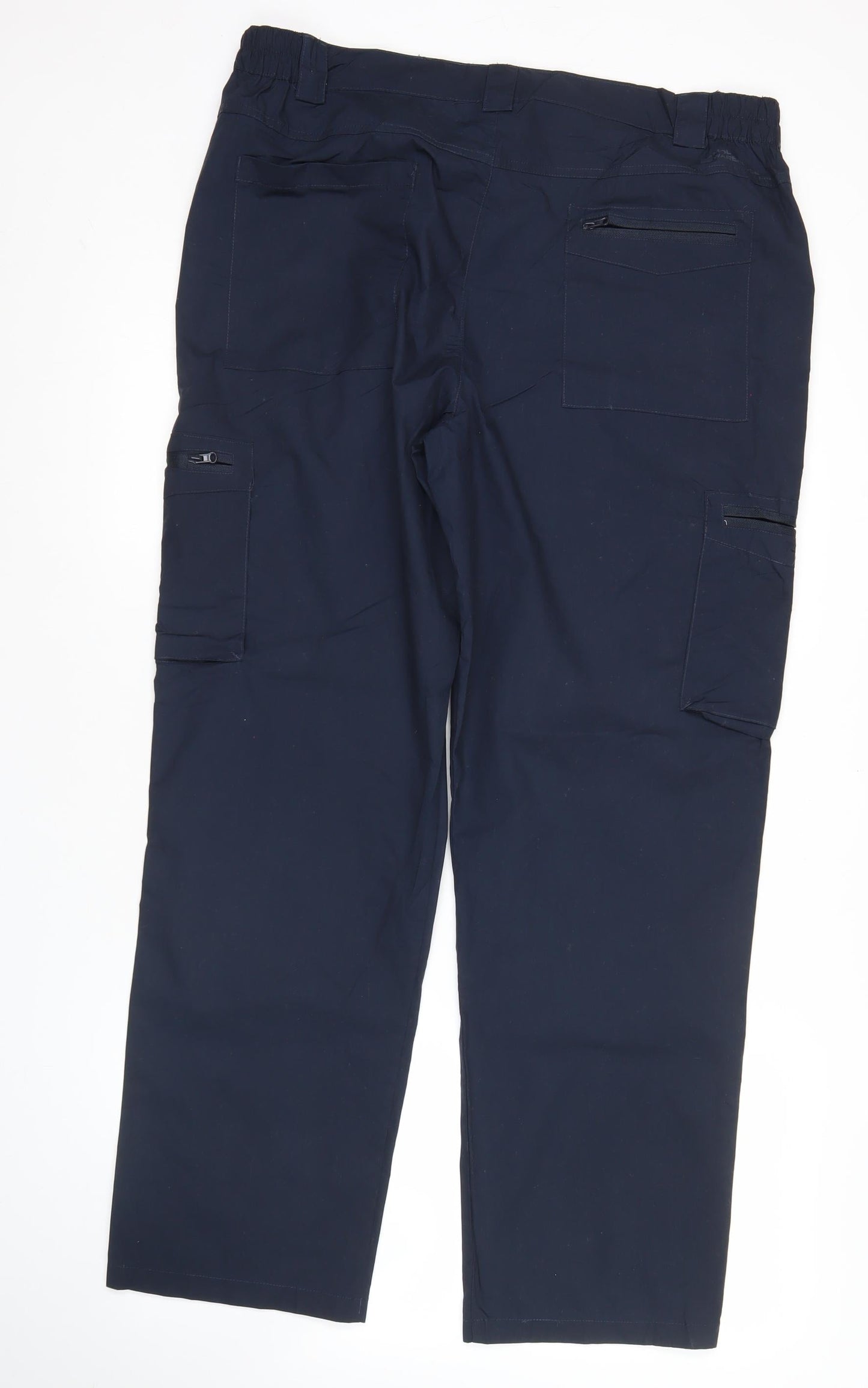Mountain Warehouse Mens Blue Cargo Trousers Size 36S Quick Dry