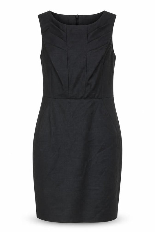 Next Women’s Black Sleeveless Sheath Dress Size 10 Workwear